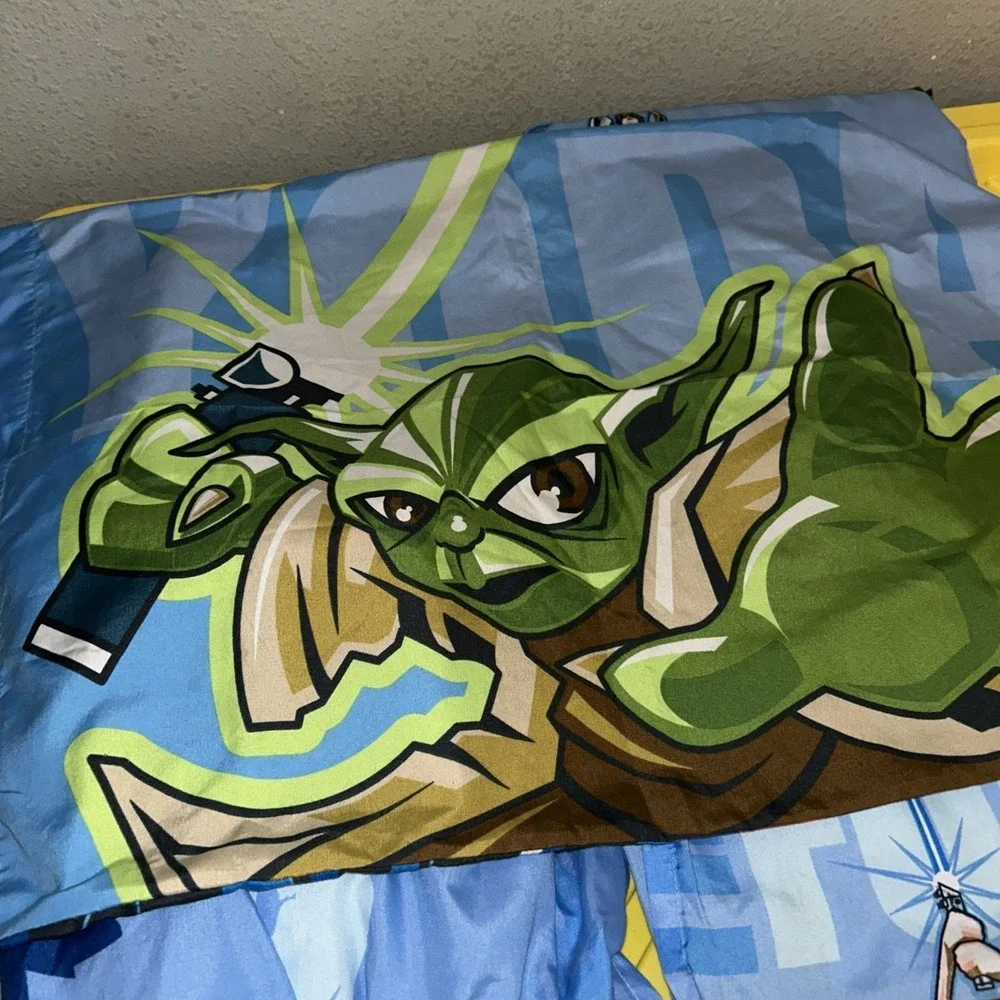 Star Wars The Force Twin‎ Sheets & Pillow Case Yoda Luke Leia Darth Vader